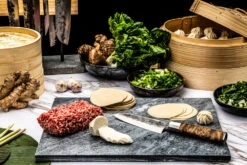 VG10 Forged Santoku 14cm -Bialettited Winkel image 1068