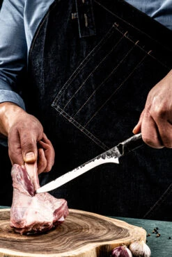 Brute Forged Uitbeenmes -Bialettited Winkel image 1096