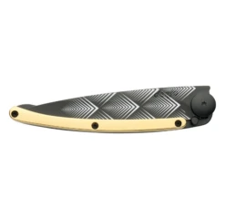 Deejo 27g Tattoo Yellow Gold Gilded / Art Deco 7 Deejo 27g Tattoo Yellow Gold Gilded / Art Deco -Bialettited Winkel image 1121