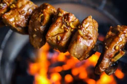 Churrasco Forged Spies V-vorm 50cm -Bialettited Winkel image 1124