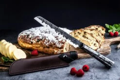 Leather Forged Leren Hoes Broodmes -Bialettited Winkel image 1155