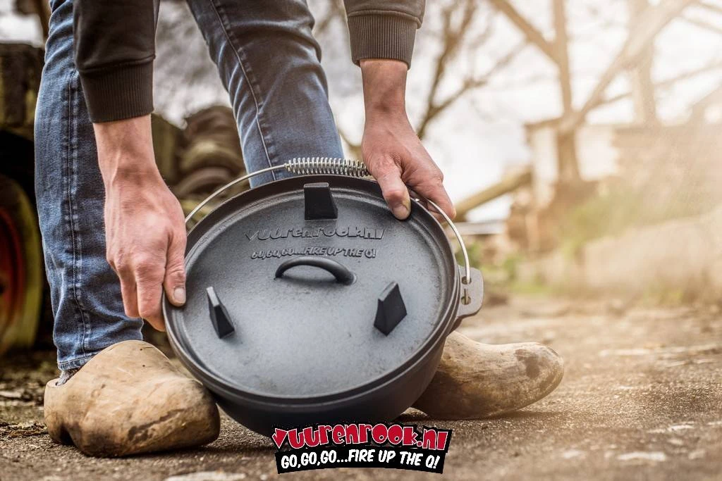 Vuur&RookDutch Oven 6 Quarts Met Coolgripp 5 Vuur&RookDutch Oven 6 Quarts Met Coolgripp - Afbeelding 3