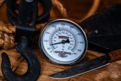 Turnpike Smokers RVS Thermometer 80mm -Bialettited Winkel image 1286