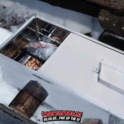 Mustang Smoker Rook Box Staal XL 9 Mustang Smoker Rook Box Staal XL -Bialettited Winkel image 1350