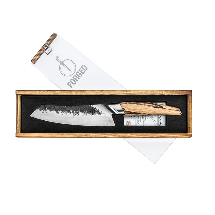 Katai Forged Santoku 18cm 4 Katai Forged Santoku 18cm - Afbeelding 2