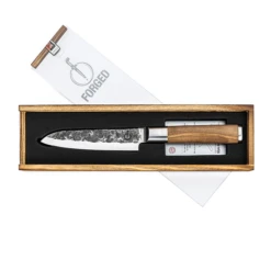 Olive Forged Santoku 14 Cm -Bialettited Winkel image 1485