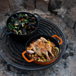 Valhal Outdoor Skillet Met 2 Handvatten 25 Cm