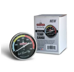 Smokeware RVS Thermometer Multi Color Zwart °F 82mm -Bialettited Winkel image 175