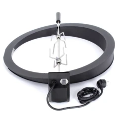 Spit On Fire Kamado Rotisserie Ring Compact/MiniMax 16'' -Bialettited Winkel image 1942