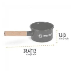 Petromax Emaille Pan Zwart 0.5 Liter -Bialettited Winkel image 201