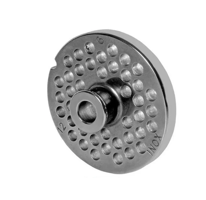 Wolfcut Germany Enterprise 10/12 RVS Plaat Met Navel 6 Mm 3 Wolfcut Germany Enterprise 10/12 RVS Plaat Met Navel 6 Mm