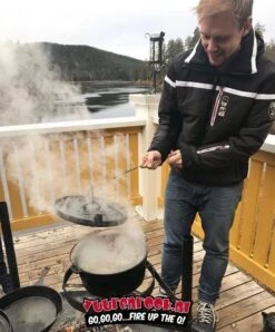 Vuur&Rook Dutch Oven 6 Quarts Met Coolgripp -Bialettited Winkel image 314