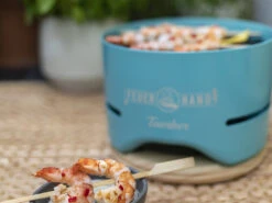 Feuerhand Tamber Tafel Grill Licht Groen -Bialettited Winkel image 322