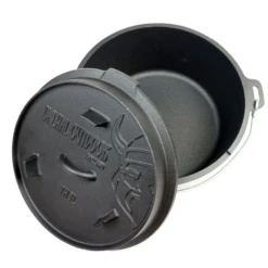 Valhal Outdoor Dutch Oven 8.4 Quarts / 8 Liter Met Pootjes Op De Deksel -Bialettited Winkel image 344