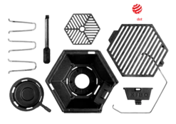 Kibo Grill Model 3.0 -Bialettited Winkel image 526