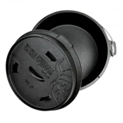 Valhal Outdoor Dutch Oven 6.4 Quarts / 6.1 Liter Met Pootjes Op De Deksel -Bialettited Winkel image 611