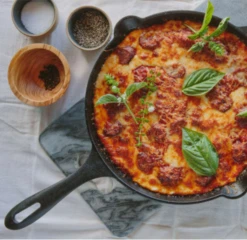 Victoria Cast Iron Skillet 16.5 Cm -Bialettited Winkel image 615