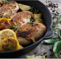 Victoria Cast Iron Skillet 16.5 Cm -Bialettited Winkel image 617