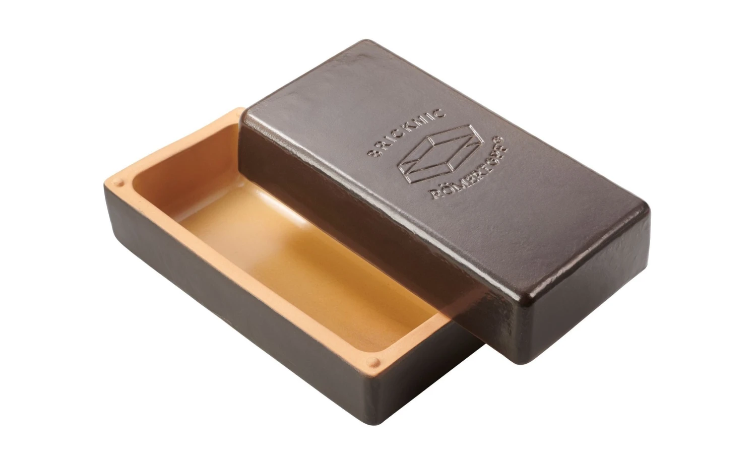 Römertopf Kooksteen Brick Zwart 5 Römertopf Kooksteen Brick Zwart - Afbeelding 3