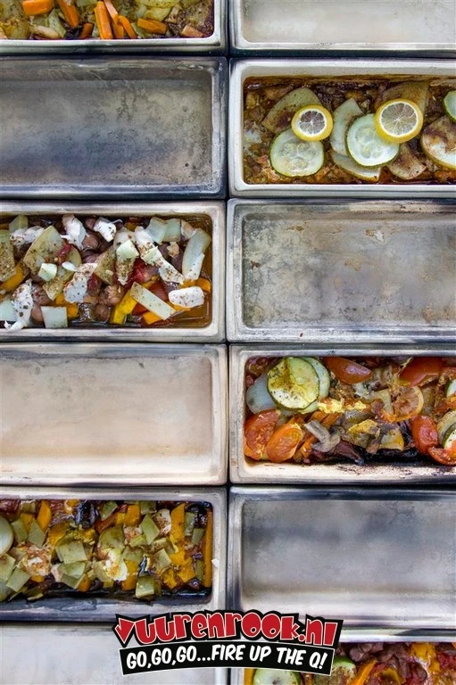 Römertopf Kooksteen Brick Zwart 6 Römertopf Kooksteen Brick Zwart - Afbeelding 4