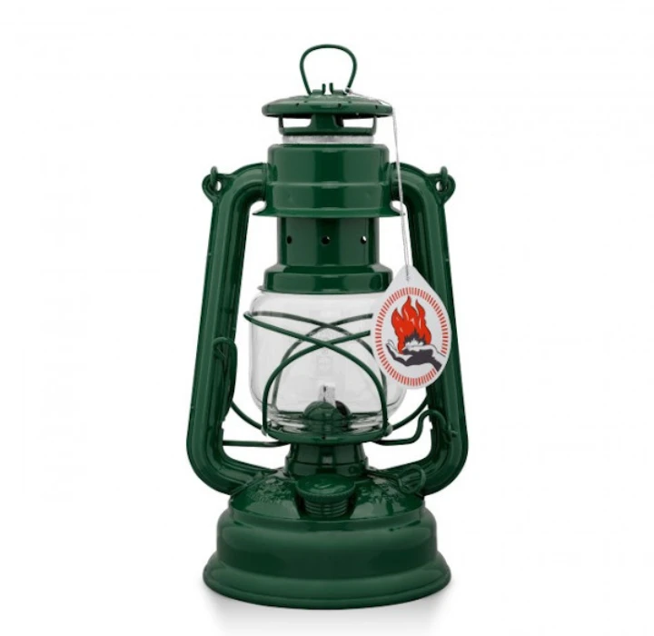 Original Feuerhand Stormlantaarn Groen 3 Original Feuerhand Stormlantaarn Groen