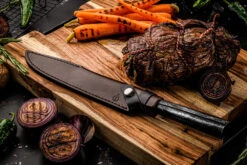 Leather Forged Leren Hoes Vleesmes -Bialettited Winkel image 826