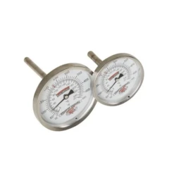 Turnpike Smokers RVS Thermometer 100mm -Bialettited Winkel image 833