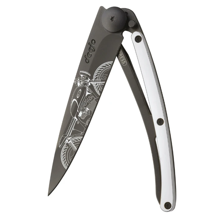 Deejo 37g Tattoo White Gold Gilded / Cafe Racer 3 Deejo 37g Tattoo White Gold Gilded / Cafe Racer