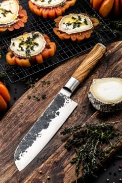 Olive Forged Santoku 18 Cm -Bialettited Winkel image 968