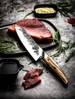 Katai Forged Santoku 18cm 12 Katai Forged Santoku 18cm -Bialettited Winkel image 987